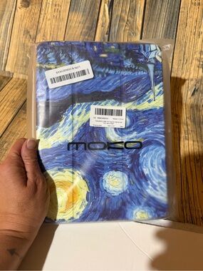 MoKo Blue Starry Night Tablet Case - Slim Protective Cover